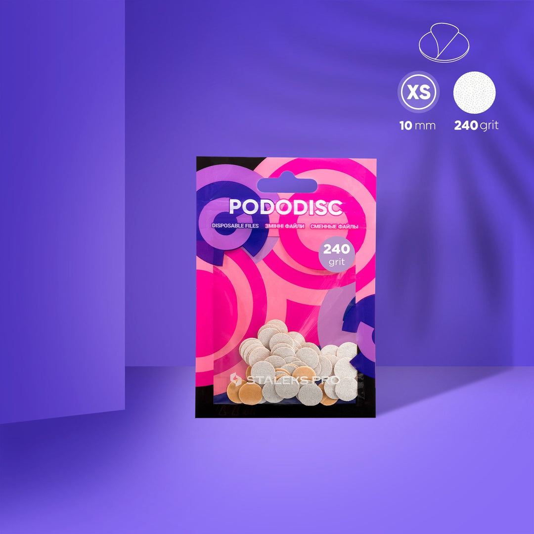Recambio Pododisc blancas con Espuma Staleks  XS - 50 uds