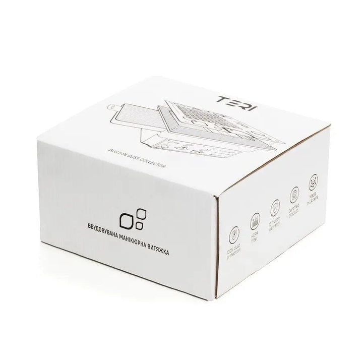 Aspirador sobremesa Teri 800M White Silver 80w