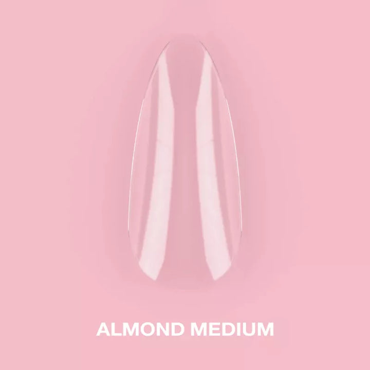 Tips Gel Almond Medium LunaMoon 500 pcs